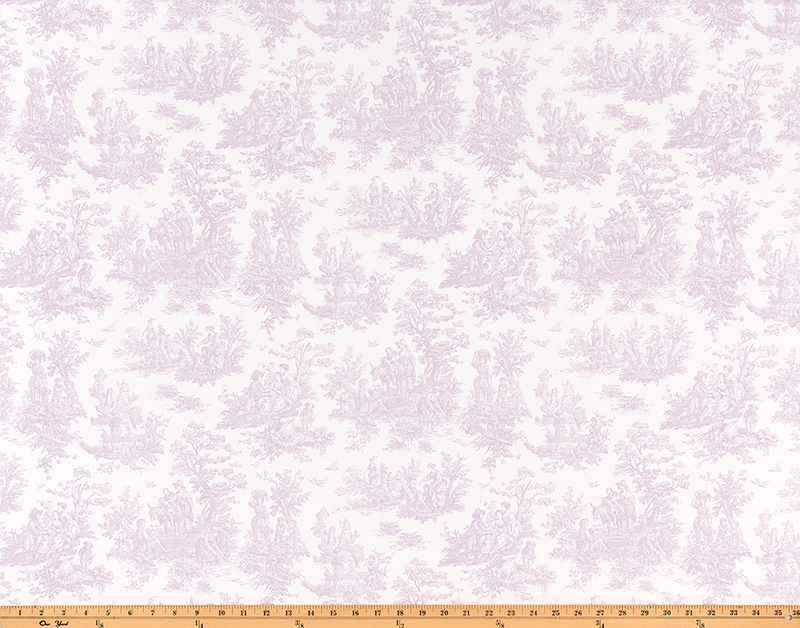 Jamestown Orchid 7oz Cotton Fabric By Premier Prints
