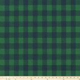 Buffalo Plaid Mountain Green/Deep Navy Fabric By Premier Prints