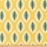 Outdoor Fabric - Hayden Spice Yellow Luxe Polyester Fabric By Premier Prints
