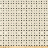 Stitch Black Flame Slub Linen