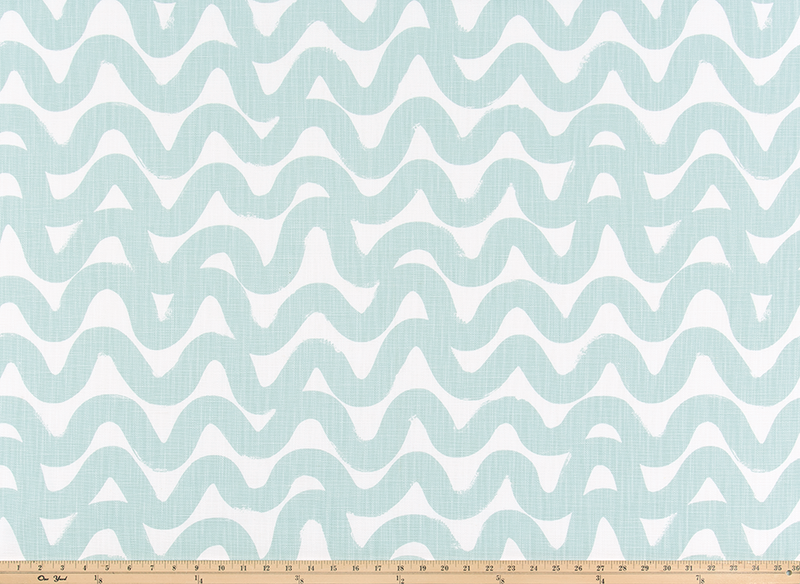 Wavy Snowy Slub Linen Fabric By Premier Prints