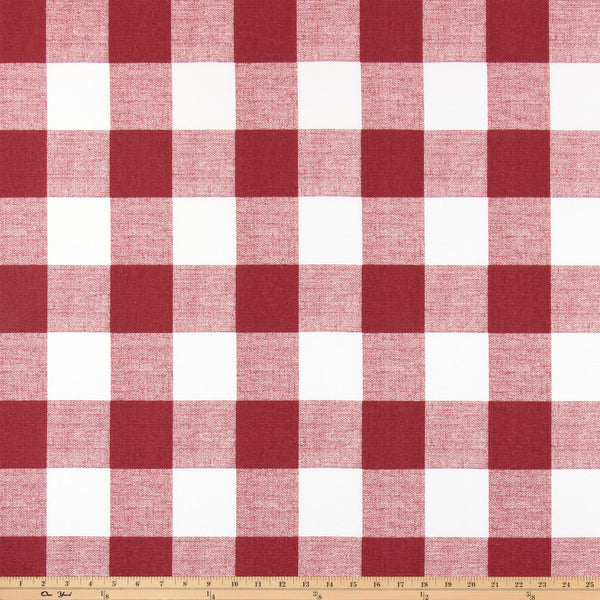 Anderson Pompeian Red 7oz Cotton Fabric By Premier Prints