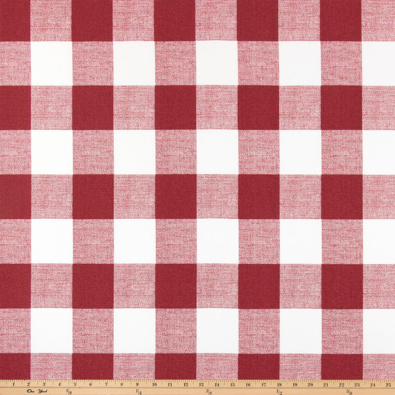 Anderson Pompeian Red 7oz Cotton Fabric By Premier Prints