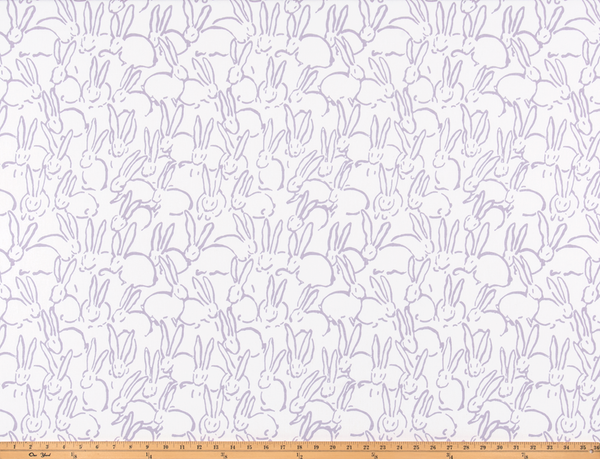 Bunny Orchid 7oz Cotton Fabric By Premier Prints
