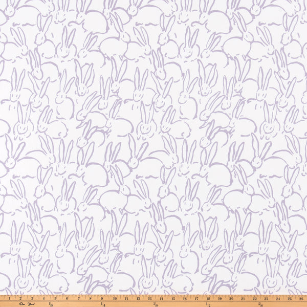 Bunny Orchid 7oz Cotton Fabric By Premier Prints