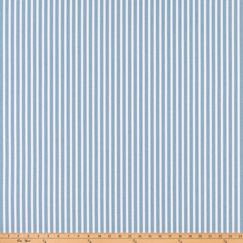 Carrie Weathered Blue Fabric By Premier Prints