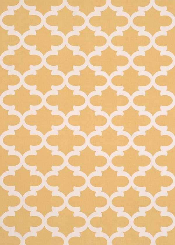 Fynn Saffron Yellow Fabric By Premier Prints