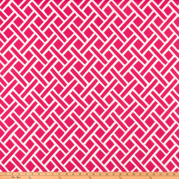 Outdoor Fabric - Eastwood Jazz Pink T-Spun By Premier Prints