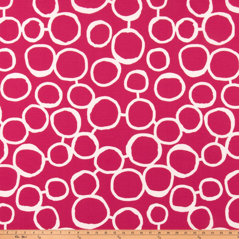 Outdoor Fabric -  Freehand Jazz Pink By Premier Prints