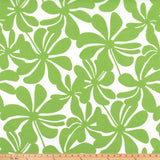 Outdoor Fabric - Twirly Courtyard Green Polyester Fabric By Premier Prints
