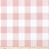 picture of pink buffalo check plaid fabric