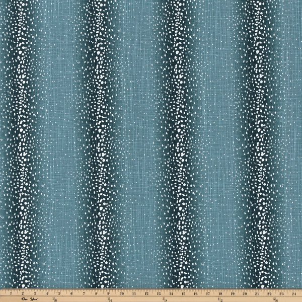 Antelope Peacoat Slub Canvas Fabric By Premier Prints