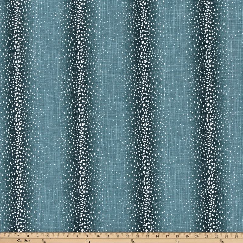 Antelope Peacoat Slub Canvas Fabric By Premier Prints