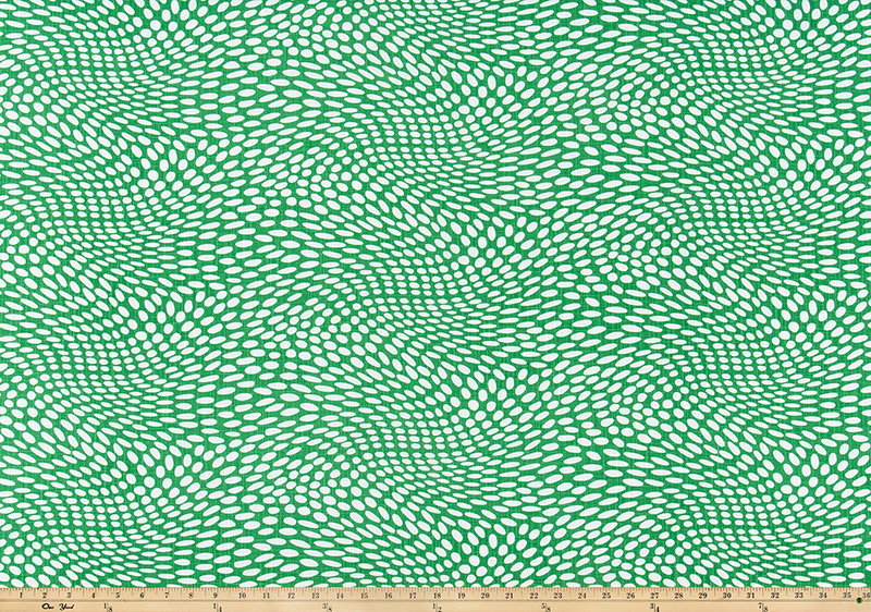 Arnava Cool Green Luxe Canvas Fabric By Scott Living