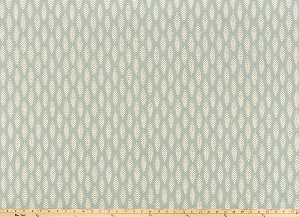 Ash Blue Fog Reed Fabric By Scott Living