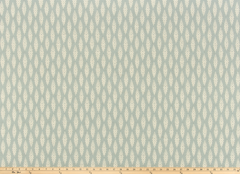 Ash Blue Fog Reed Fabric By Scott Living