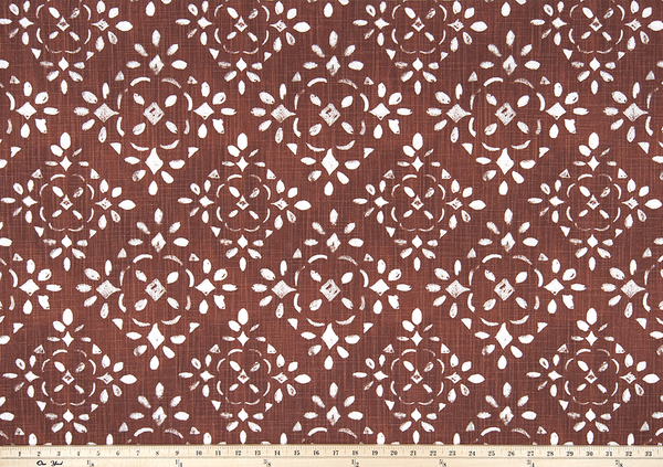 picture of fancy elegant lattice pattern printed on premium luxury fabric