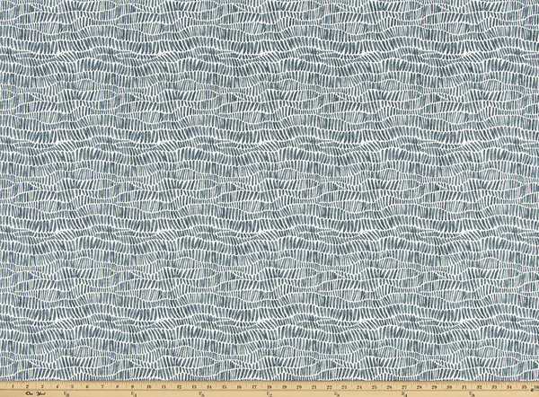 Brooks Lagoon Luxe Canvas Fabric By Angela Harris