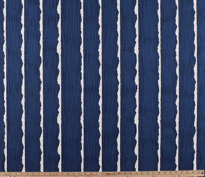 Product photo of stripe pattern on printed fabric by the property brothers.