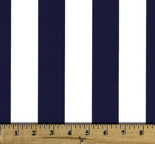Picture of Vertical Striped Canopy Blue Fabric