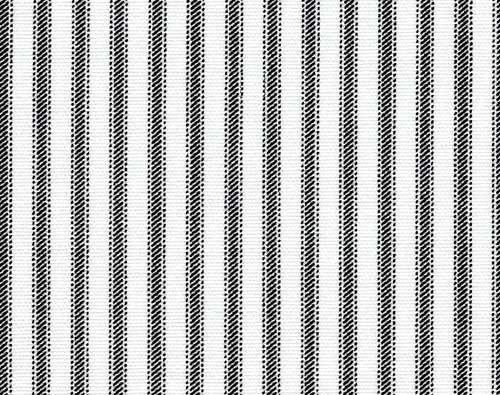 A Photo of a French Black Ticking Stripe Fabric