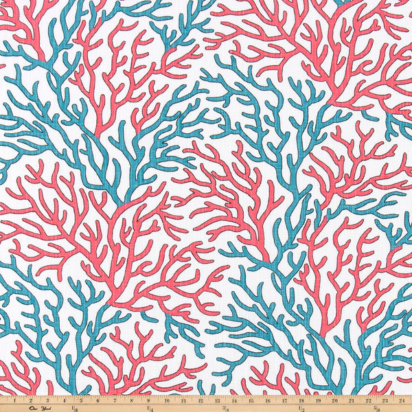 Scott Living - Coral Reef Maui Luxe Canvas