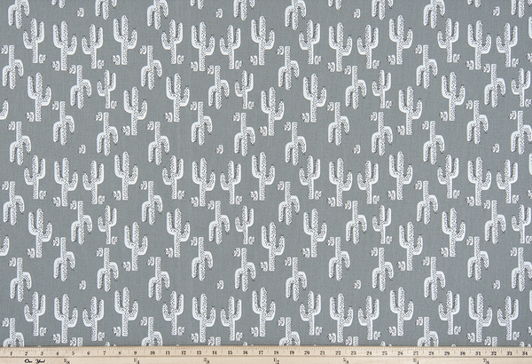 Desert Valley Sundown Grey Fabric By Premier Prints