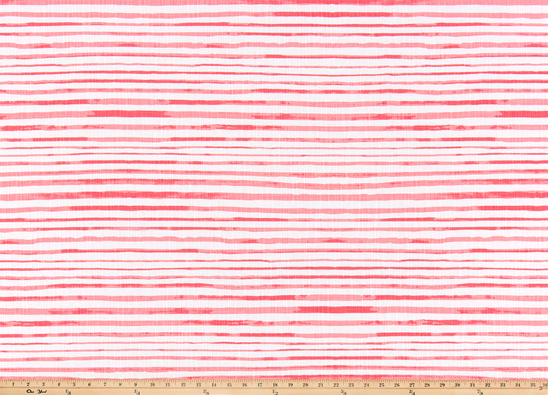 Scott Living - Horizon Sunset Coral Luxe Canvas