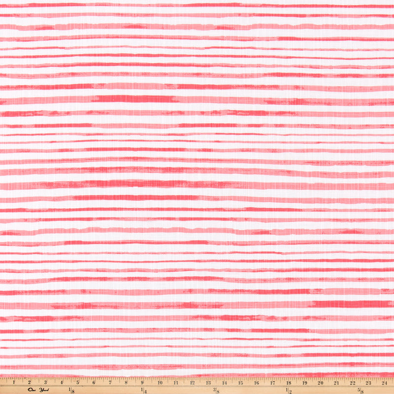 Scott Living - Horizon Sunset Coral Luxe Canvas