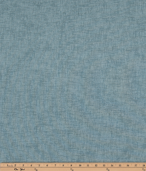 Teal Blue Textured Solid Printed Fabric