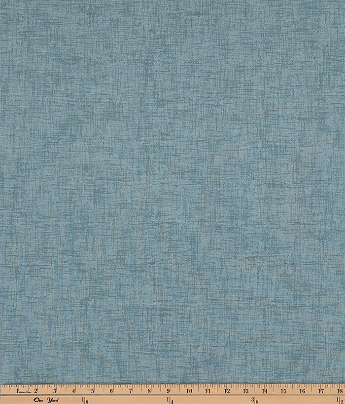 Teal Blue Textured Solid Printed Fabric