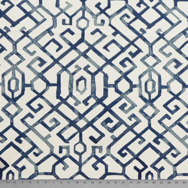Jing Regal Blue 10oz. Cotton Fabric By Premier Prints
