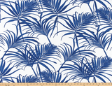 Karoo Commodore Blue Slub Canvas Fabric By Premier Prints