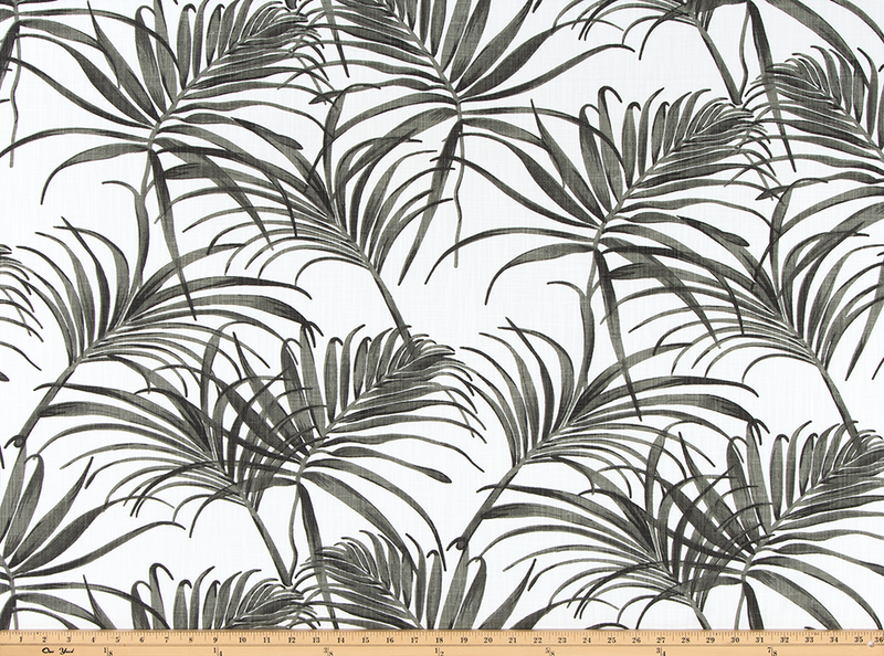 Karoo Raven Slub Canvas Fabric By Premier Prints