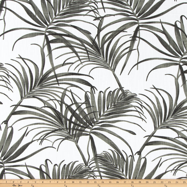 Karoo Raven Slub Canvas Fabric By Premier Prints