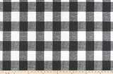 Picture of Black Buffalo Plaid Check Fabric