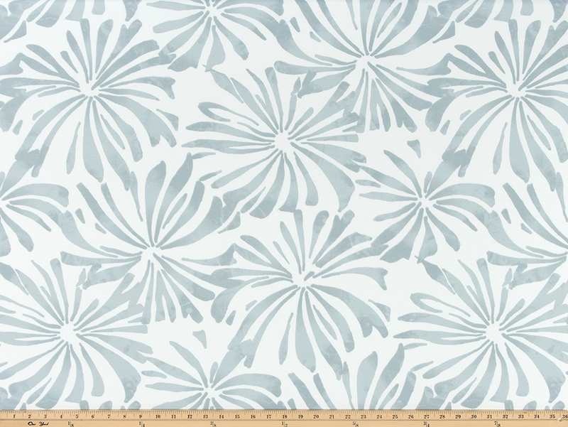 Outdoor Fabric - Aria Belmont Blue By Premier Prints