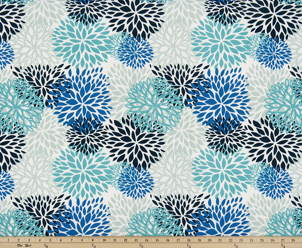Picture of Blooms Blue Vista Fabric