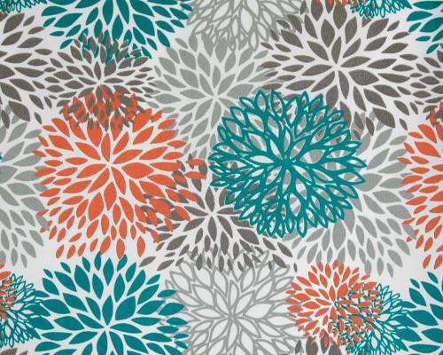 Picture of Outdoor Blooms Pacific Fabric