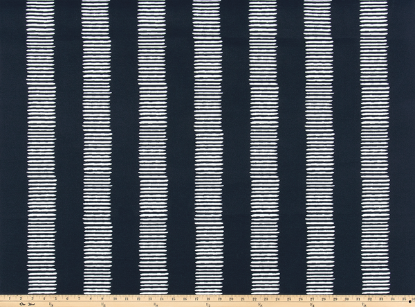 Outdoor Fabric - Dash Passport Navy By Premier Prints