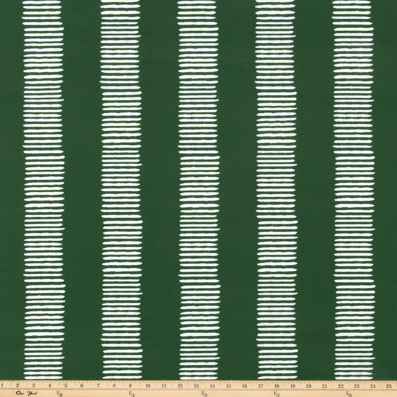 Outdoor Fabric - Dash Tropic Green By Premier Prints