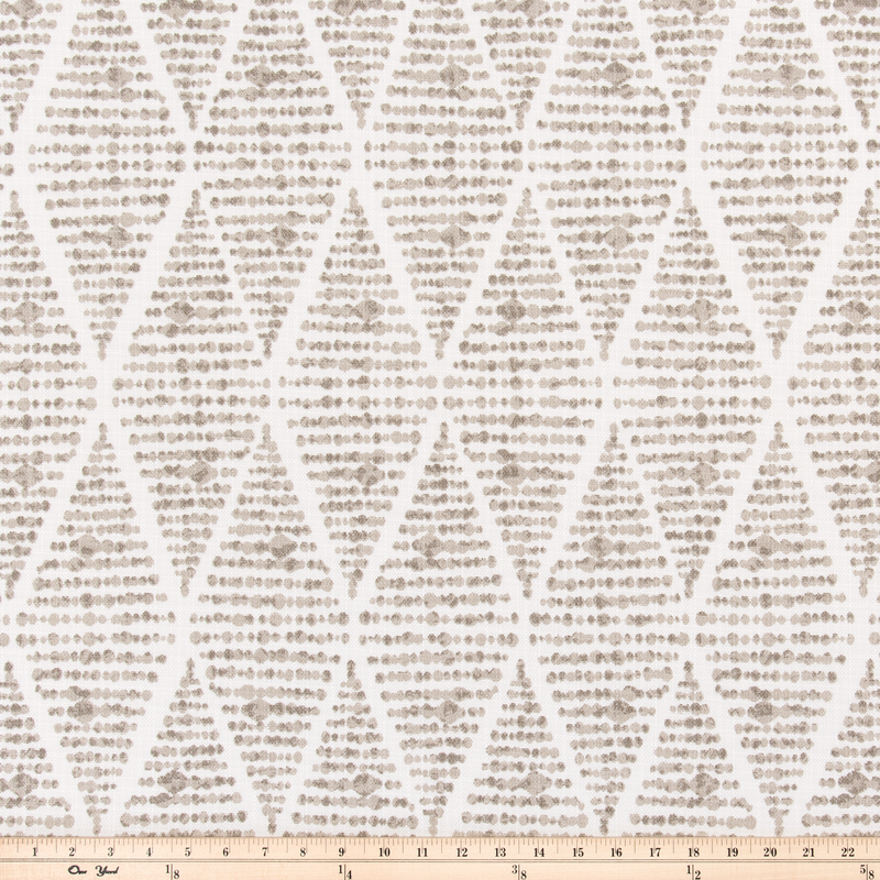 Outdoor Fabric - Foster Acorn Luxe Polyester Fabric By Premier Prints