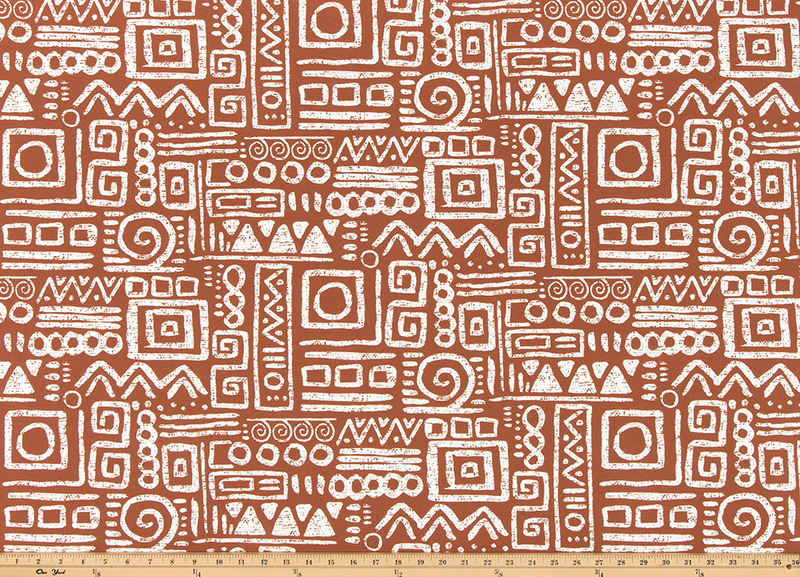 Outdoor Fabric - Glyphic Sunstone By Premier Prints