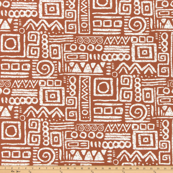 Outdoor Fabric - Glyphic Sunstone By Premier Prints