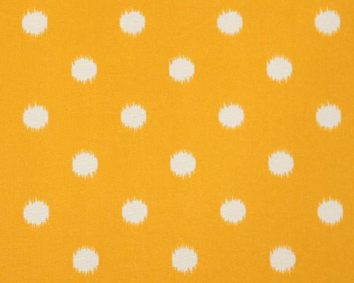 Outdoor Fabric - Ikat Dots Citrus Yellow