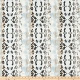 Outdoor Fabric - Mali Mineral Blue Luxe Polyester Fabric By Premier Prints