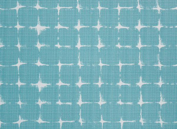 Outdoor Fabric - Neptune Aqua/Luxe Polyester Fabric By Premier Prints