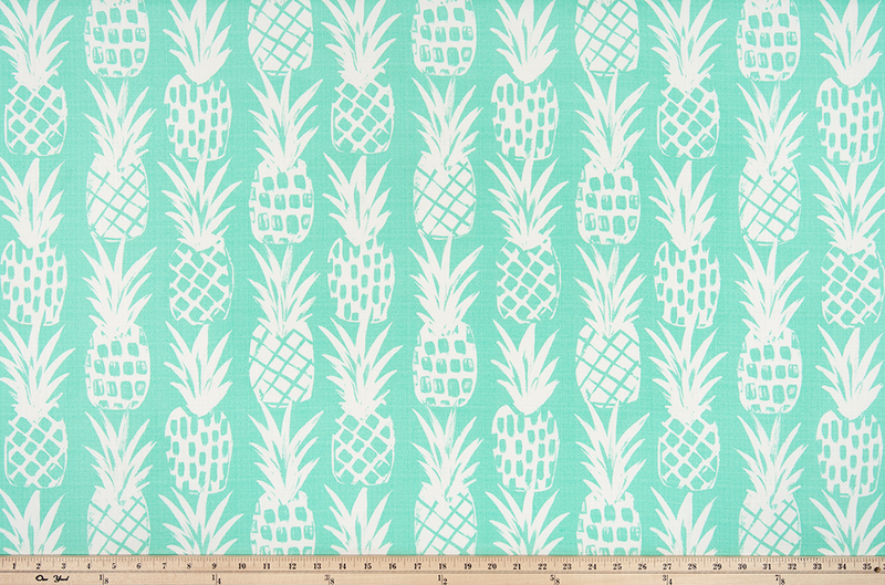 Outdoor Fabric - Pineapple Surfside Luxe Polyester Fabric By Premier Prints
