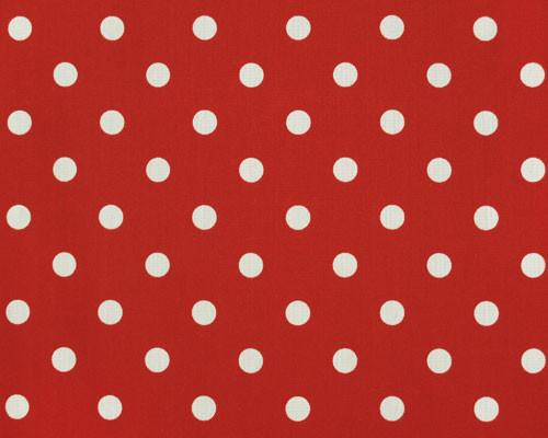 Outdoor Fabric - Polka Dot American Red