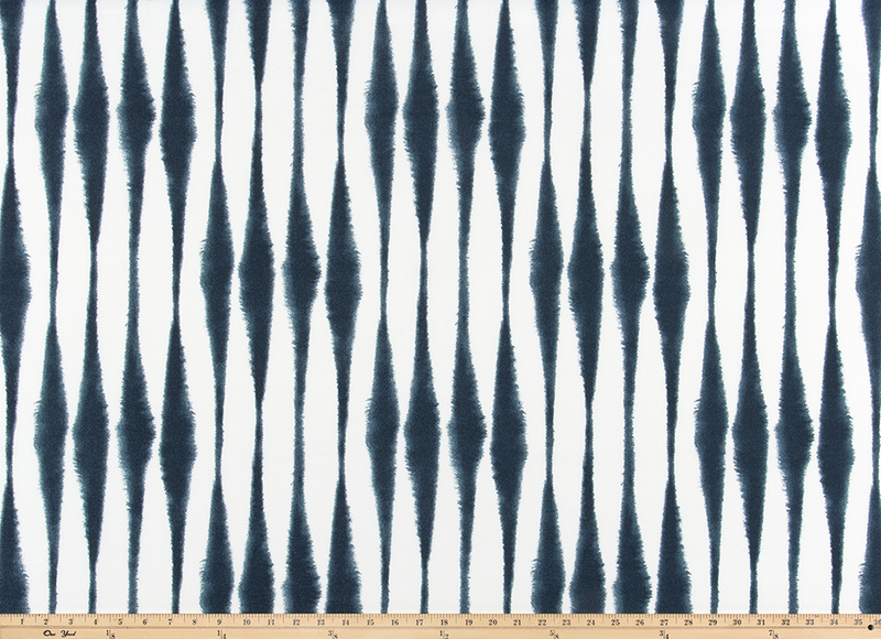 Outdoor Fabric - Salix Passport Navy By Premier Prints